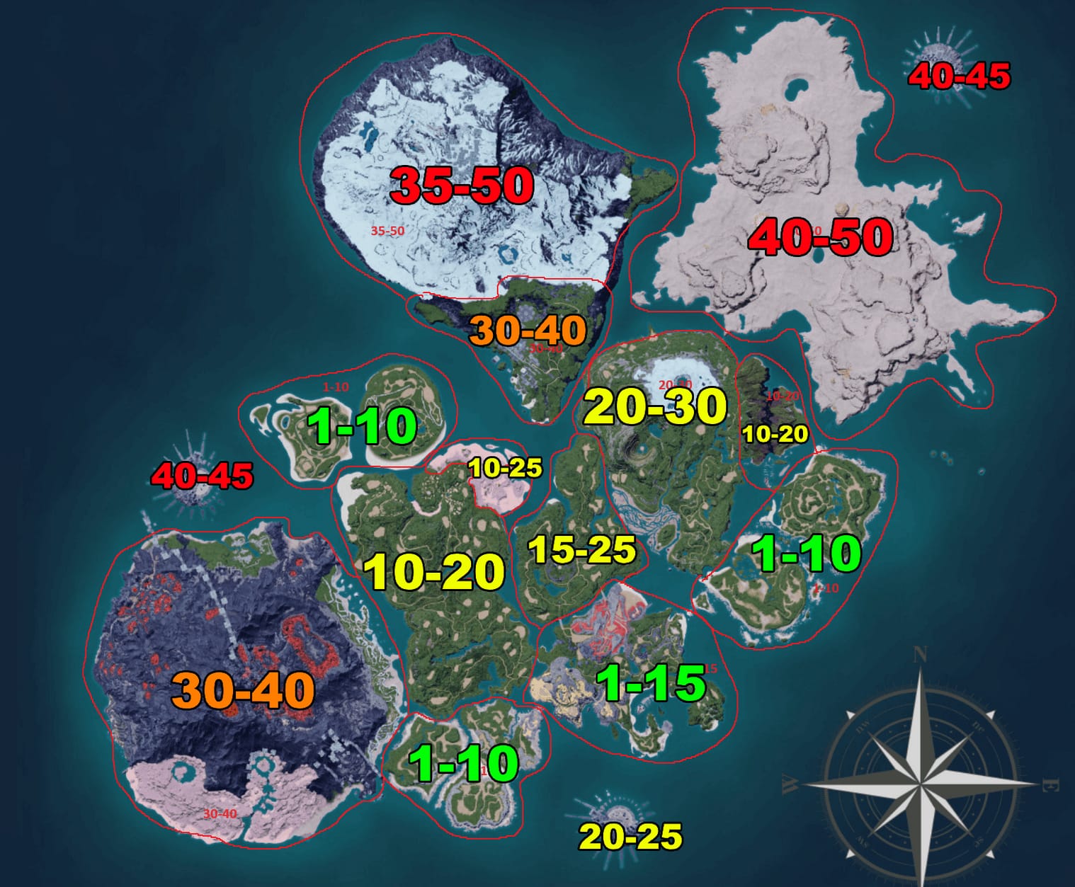 Palworld Map GameCraftGather