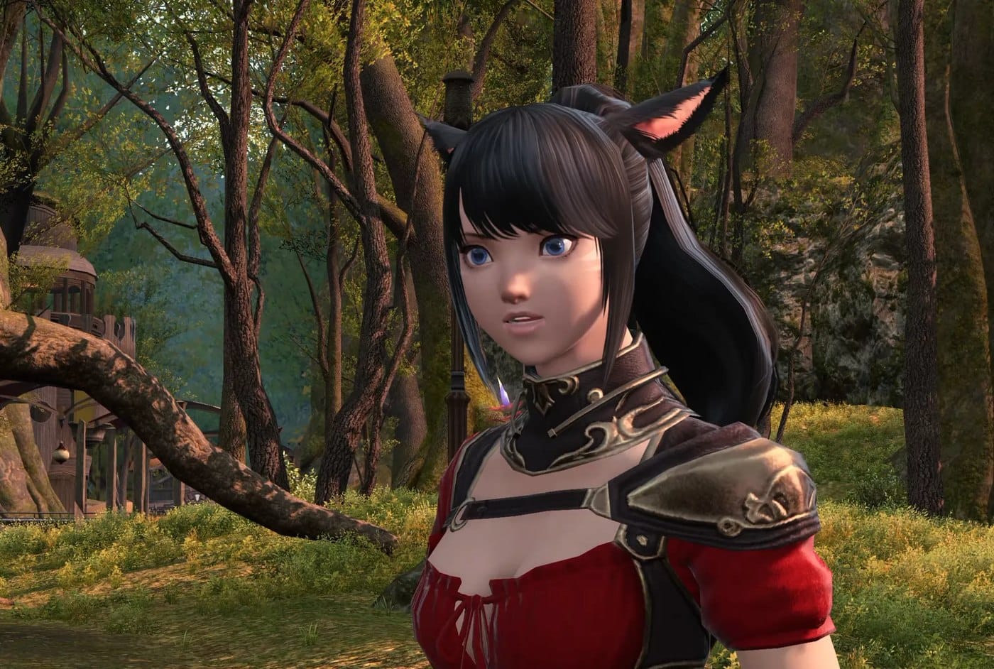 The cutscene at Sorrel Haven that plays after interacting with the shimmer on the ground