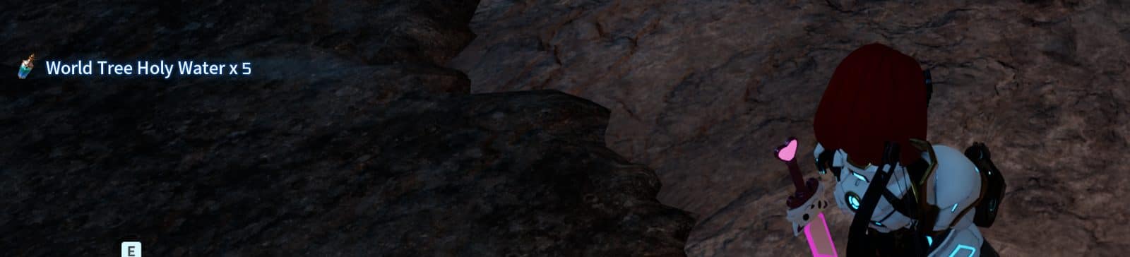 Picking up World Tree Holy Water x5 as a reward